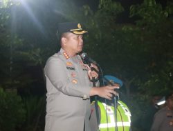 Polresta Sidoarjo Patroli Harkamtibmas Secara Humanis di Kecamatan Tarik