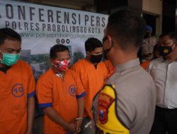 Jual Shabu Onum Perangkat Desa, Ditangkap Polres Probolinggo Kota