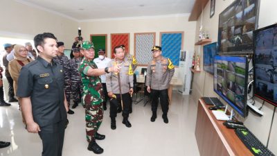 Kapolda Jatim Bersama Forkopimda Lakukan Pengecekan Kesiapan Pos Pengamanan KTT G20 Bali di Banyuwangi