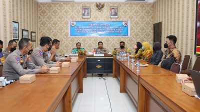 Polres Lombok Timur Terima Kunjungan Tim Verifikasi Lapangan Hasil Pemantauan dan Evaluasi Kinerja Penyelenggaraan Pelayanan Publik