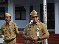 Sekda Yulian Akbar Melepas Kontingen Porprov Korpri Kabupaten Pekalongan