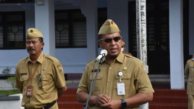 Sekda Yulian Akbar Melepas Kontingen Porprov Korpri Kabupaten Pekalongan