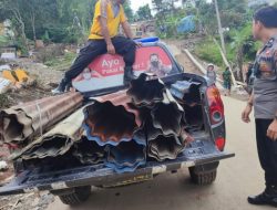 Sinerggitas TNI – Polri Bersama BPBD Bantu Warga Terdampak Tanah Bergerak Di Sirampog