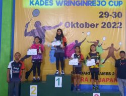 Kejuaraan Bulu Tangkis Usia Dini Kades Wringinrejo Cup 2022, Ajang Mencari Bibit bibit Muda Potensial