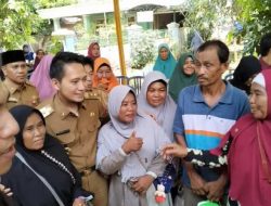 Kunker ke Desa Talang Bojong, Wabup Lampura Ardian Saputra Disambut Antusias Warga