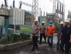 Kapolresta Sidoarjo Tinjau UIT PLN Taman, Pastikan Paoskan Listrik Aman Jelang KTT G20