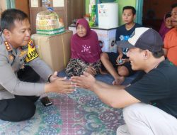 Kapolresta Sidoarjo Kunjungi Korban Tragedi Kanjuruhan di Porong