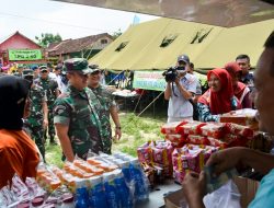 Bakti Sosial Warnai Penutupan TMMD 115 di Ngantru Sekaran Bojonegoro