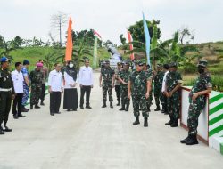 Kasdam V Brawijaya Tinjau Hasil Pembangunan Fisik TMMD 115 Kodim Bojonegoro