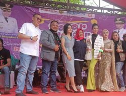 Disperindag Kabupaten Mojokerto Gelar Operasi Pasar Hybrid dan Berdendang, Dihadiri Bupati Ikfina