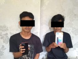 Dua Pelaku Jambret Hand Phone Berhasil Diamankan Unit Reskrim Polsek Cipanas Polres Lebak