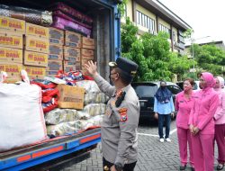 Polresta Sidoarjo Perduli Bantu Untuk Korban Gempa Cianjur