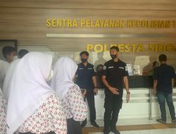 Humas Polresta Sidoarjo Sharing Bersama Pelajar