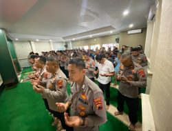 Peduli Gempa Cianjur, Polres Brebes Gelar Sholat Ghaib dan Doa Bersama