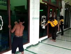 Bakti Religi Polresta Sidoarjo Bersihkan Tempat Ibadah