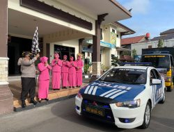 Peduli Korban Gempa Cianjur, Polres Wonogiri Kirim Bantuan