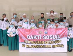 Polres Jember Salurkan Program 10 Ribu Kitab Suci ke Umat Beragama di Wilayah Jember