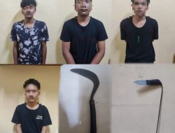 Kurang dari 24 Jam Sat Reskrim Polres Lebak Berhasil Nengamankan Para Pelaku Pembacokan