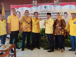 Rapimda dan Rakerda DPD Partai Golkar Kabupaten Mojokerto Usung Airlangga Capres 2024