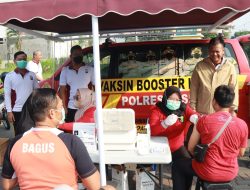 Kapolresta Sidoarjo Tinjau Vaksinasi Covid-19 di Vila Jasmine