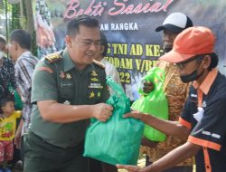 Peringati HJT dan HUT Kodam V Brawijaya Tahun 2022, Kodim Bojonegoro Gelar Bakti Sosial Donor Darah