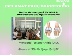RSUD Sosodoro Ajak Warga Bojonegoro Waspadai Osteoarthritis Lutut