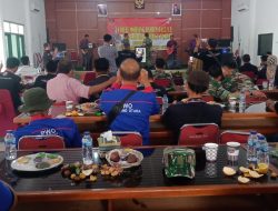 Ketua PJI-Demokrasi Lampura Beserta Anggota Menghadiri Coffee morning di Kodim 0412 Lampung Utara