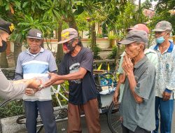 Patroli Sambil Berbagi, Samapta Polresta Sidoarjo Sampaikan Himbauan Kamtibmas