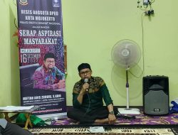 Anggota DPRD Kota Mojokerto Miftah Gelar Reses, Warga Ucapkan Terima Atas Dibangunya Gapura Majapahitan