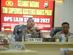Polres Madiun Kota Terima Tim Supervisi Ops Lilin Semeru 2022 dari Asop Mabes Polri