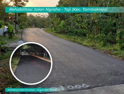 Tahun 2022 Pemkab Bojonegoro Merehabilitasi Jalan Sepanjang 13,573 KM