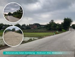 Pemkab Bojonegoro Merekonstruksi Jalan di 11 Kecamatan Sepanjangan 49,006 KM