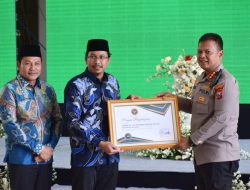 Kapolresta Sidoarjo Terima Penghargaan Optimalisasi Pajak Daerah