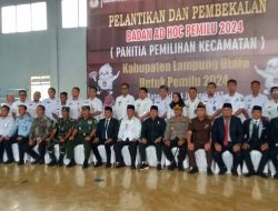 115 PPK Lampura Dilantik, Bupati Budi Pesan Bekerjalah Dengan Profesional