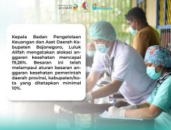 Tahun 2023,  1,1 Triliun Anggaran Kesehatan Bojonegoro dari APBD  