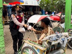 Samapta Delta Peduli, Jaga Kamtibmas Sambil Berbagi Pada Sesama