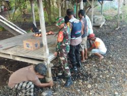 Melalui Polisi “Mebraya” Bhabinkamtibmas Desa Bukti Gandeng Babinsa Jalin Komunikas dan Serap Aspirasi