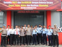Kapolres Wonogiri Silaturahmi ke Lembaga Pemasyarakatan Kelas IIB Wonogiri dan Kejaksaan Negeri Wonogiri