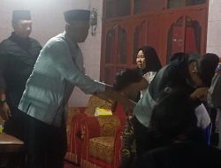 Kapolresta Sidoarjo Takziah Anggota Polsek Krian