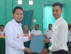 Wakil Bupati Lampung Utara Ardian Saputra SH, Serahkan SPT Kepada 107 TKS