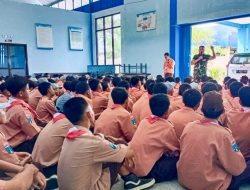 Kampanye Kreatif, Babinsa Kodim Bojonegoro Sosialisasi Rekrutmen Prajurit TNI