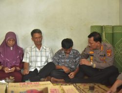 Polda Lampung Merespon Cepat Permintaan Bupati Tentang Bantuan Pendampingan Psikologi Keluarga Korban Curas