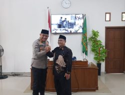 Kapolres Silaturahmi ke Kantor MTA Wonogiri