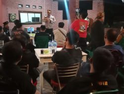 Cangkrukan Kamtibmas Perguruan Silat Dengan Kapolsek Balongbendo Polresta Sidoarjo