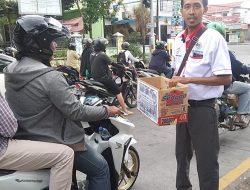Ikatan Wartawan Online Situbondo dan Fokwas Gelar Aksi Penggalangan Koin Peduli Bencana Ijen Bondowoso