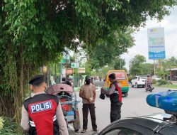 Patroli Rutin Kamtibmas Samapta Delta Tak Lepas Dari Berbagi