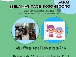 Pemkab Bojonegoro Ajak Warga Kenali Kanker pada Anak, Terapkan Pola Hidup CERDIK&nbsp;