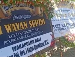 Tim Kemanusiaan Mabes Polri Memulangkan Jenazah Ni Wayan Supini Korban Gempa Turki ke Bali