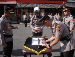 Kapolres Pimpin Serah Terima Jabatan Wakapolres Jember