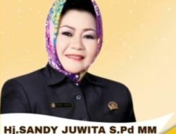 Gebyar HUT Partai Gerindra Ke-15, Hj. Sandy Juwita SPd., MM. Ajak Warga Lampung Utara Memeriahkannya
